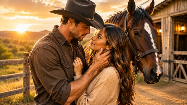 She Wandered in by Mistake and Ended Up at the Wrong Farm... But the Cowboy Who Was Waiting for Her Changed Everything