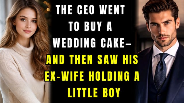 The CEO Went to Buy a Wedding Cake — Then He Saw His Ex Holding a Little Girl